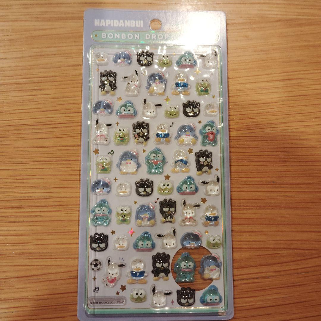 【正規品】ボンボンドロップシール ミニ サンリオ 8種 コンプリートセット