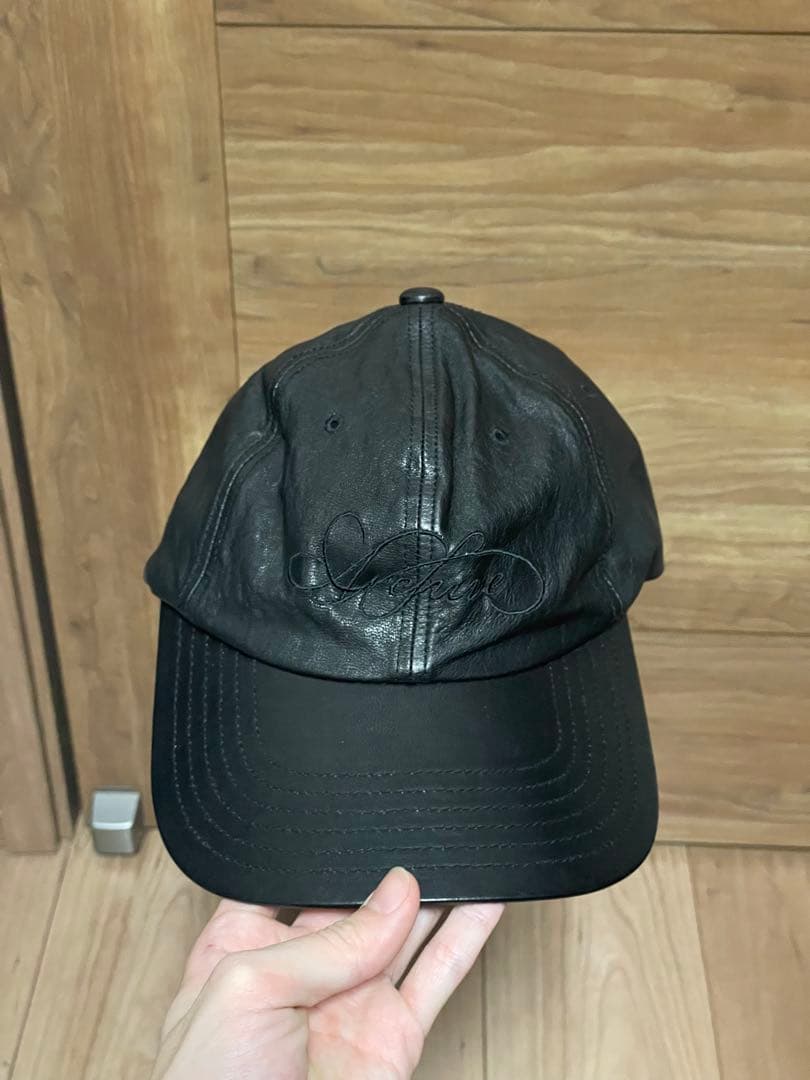 帽子 POST ARCHIVE FACTION (PAF)8.0leather cap