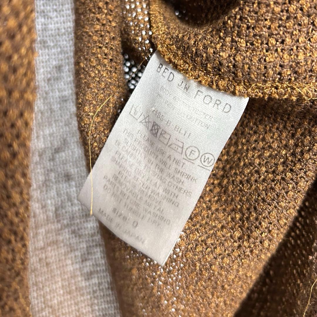 BED j.w. FORD スキッパーシャツパーカー