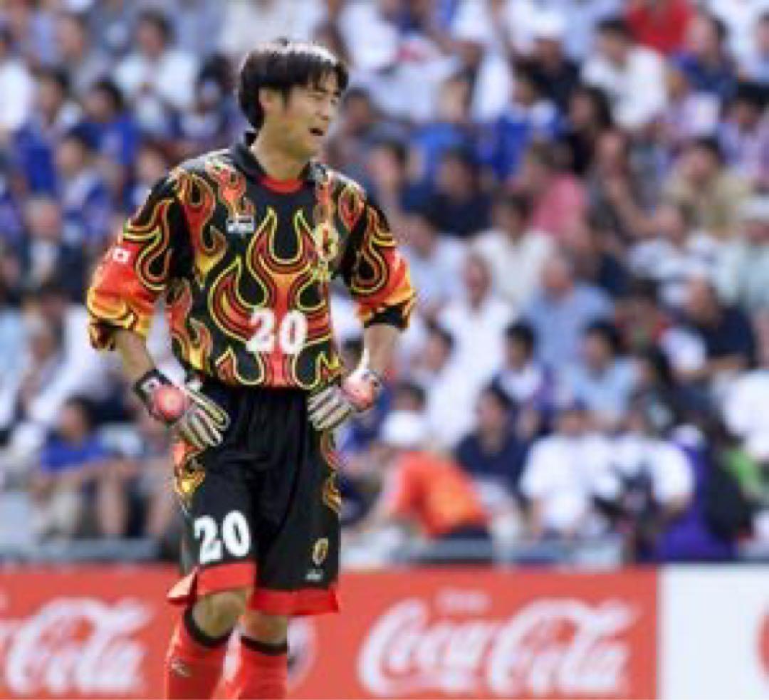 未使用品】川口能活 GK キーパー 日本代表 ユニフォーム 98 フランス