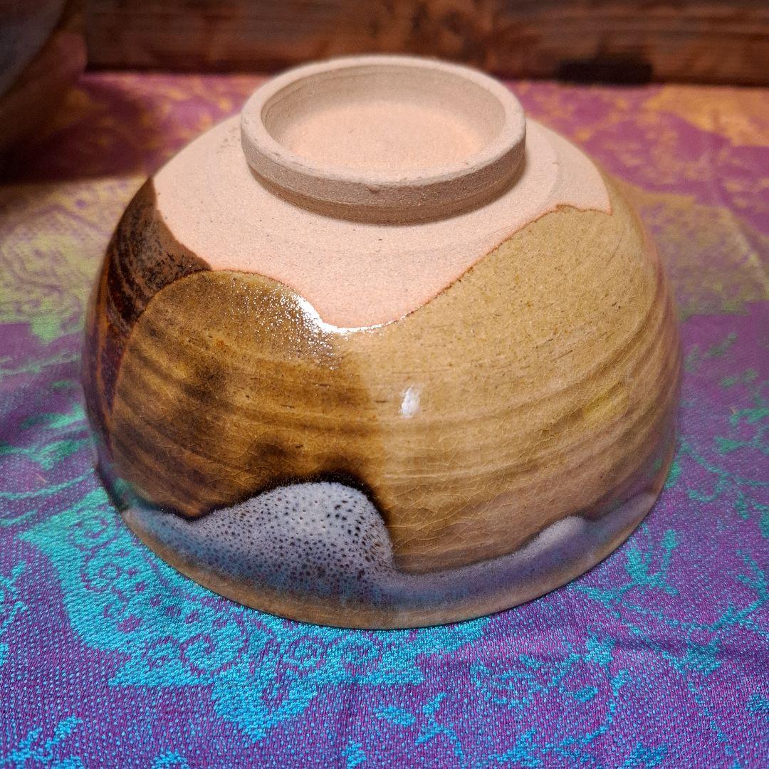 ☆ 加藤唐九郎 志野茶碗 清岩 温かみのある一品です☆y237