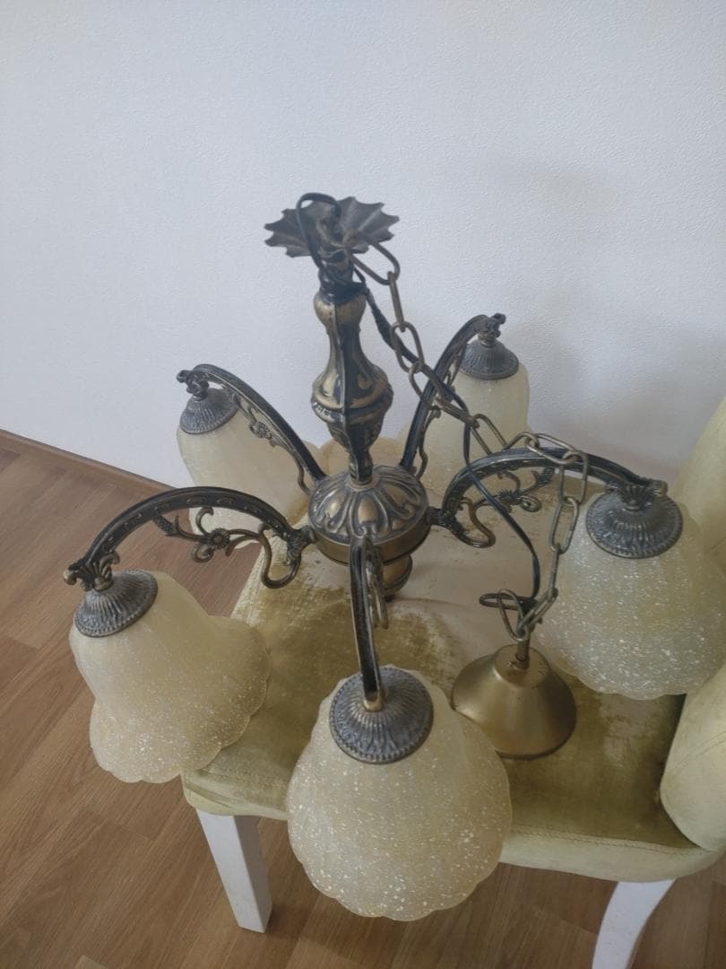 シャンデリア ヴィンテージ品 おまけ付き シャンデリア ヴィンテージ品