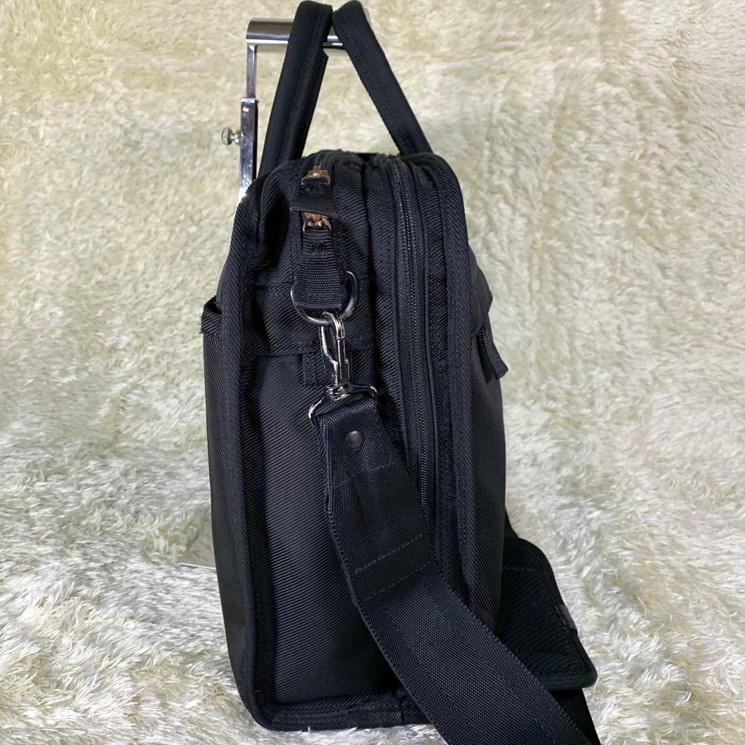 大容量 ポーター ブリーフケース ポジション 2WAY ビジネスバッグ ブラック