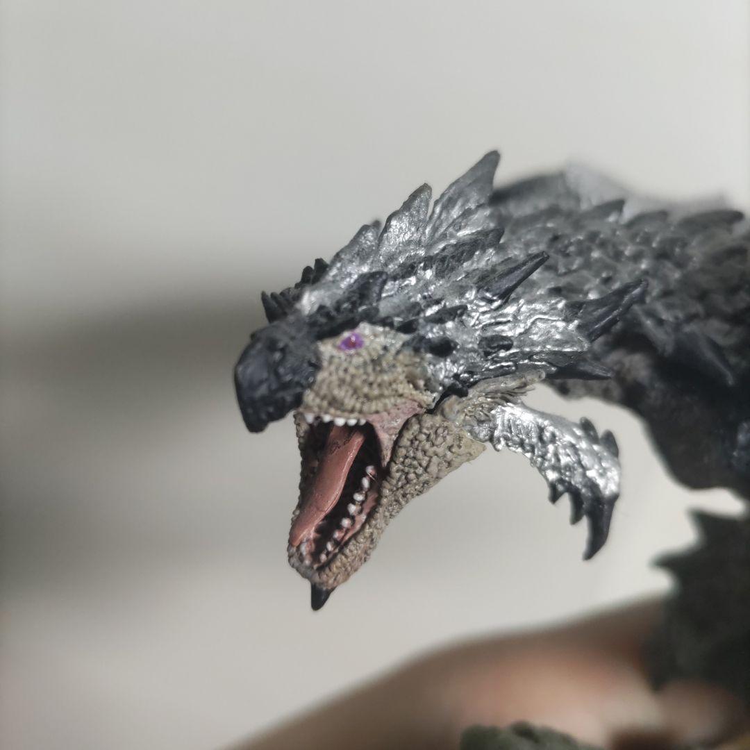 クリエイターズモデル リオレウス 希少種　モンスターハンター　銀【おまけ付き】
