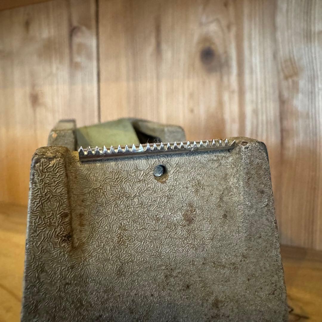 日本 鋳物テープカッター 古道具坂田 古物 アンティーク ビンテージ 民藝