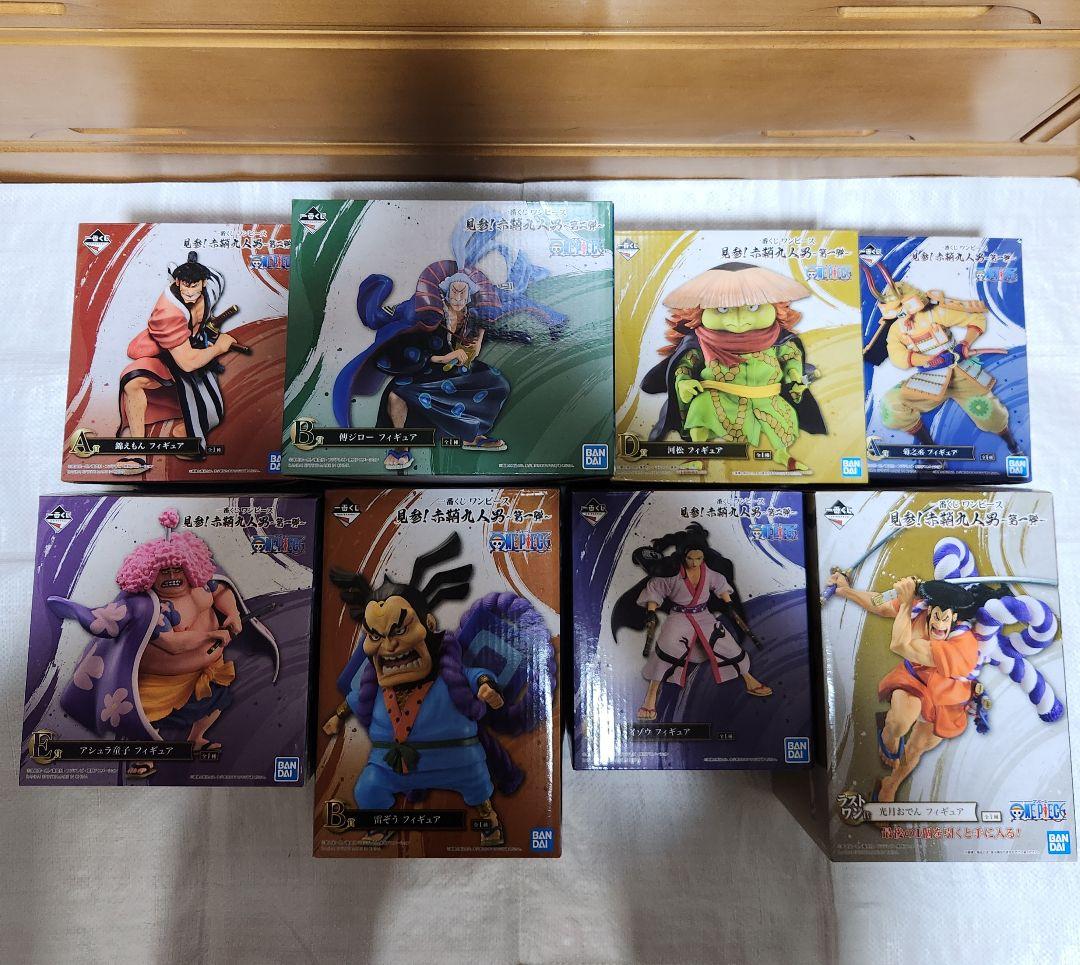 ワンピース一番くじ フィギュアまとめ売り8個 2025年最新】ワンピース
