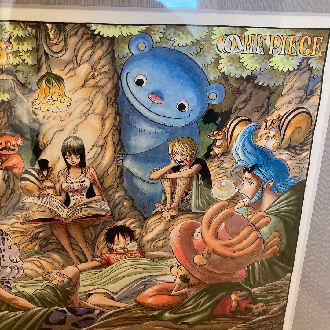 ONE PIECE 複製原画 フレーム付き