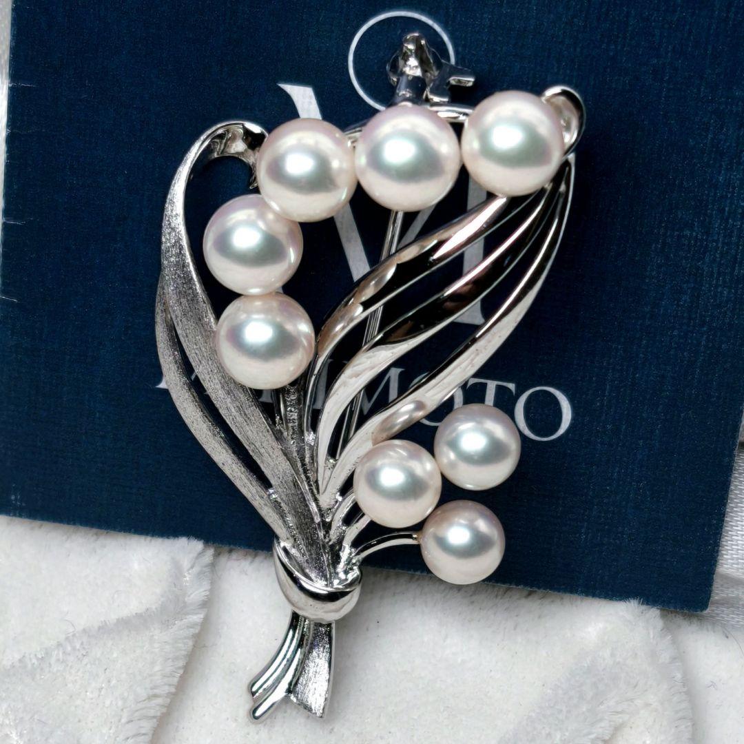 美品 最高級】ミキモト ブローチ パール フォーマル 皇室御用達 正規品