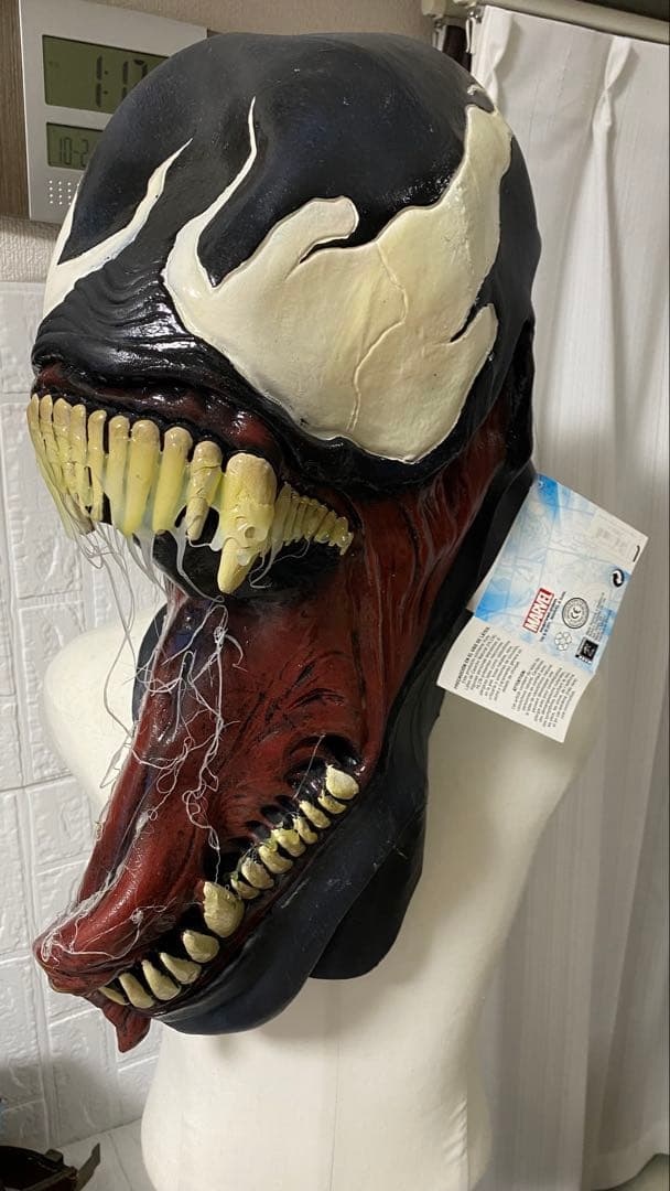 Venom マスク 黒/赤/白 お面　ハロウィンアイテム