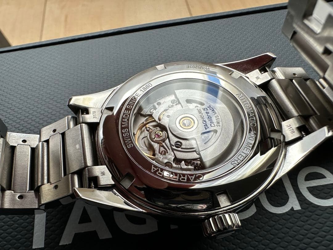 極美品　TAG Heuer Carrera Calibre 5 自動巻き時計