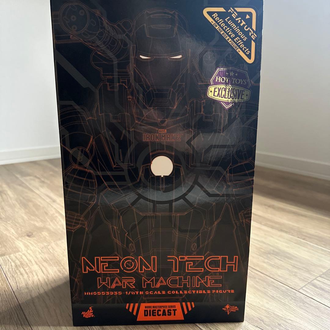 ホットトイズ　ネオンテック　ウォーマシン　レア ホットトイズ MMS553D35『アイアンマン2』ウォーマシン（ネオンテック
