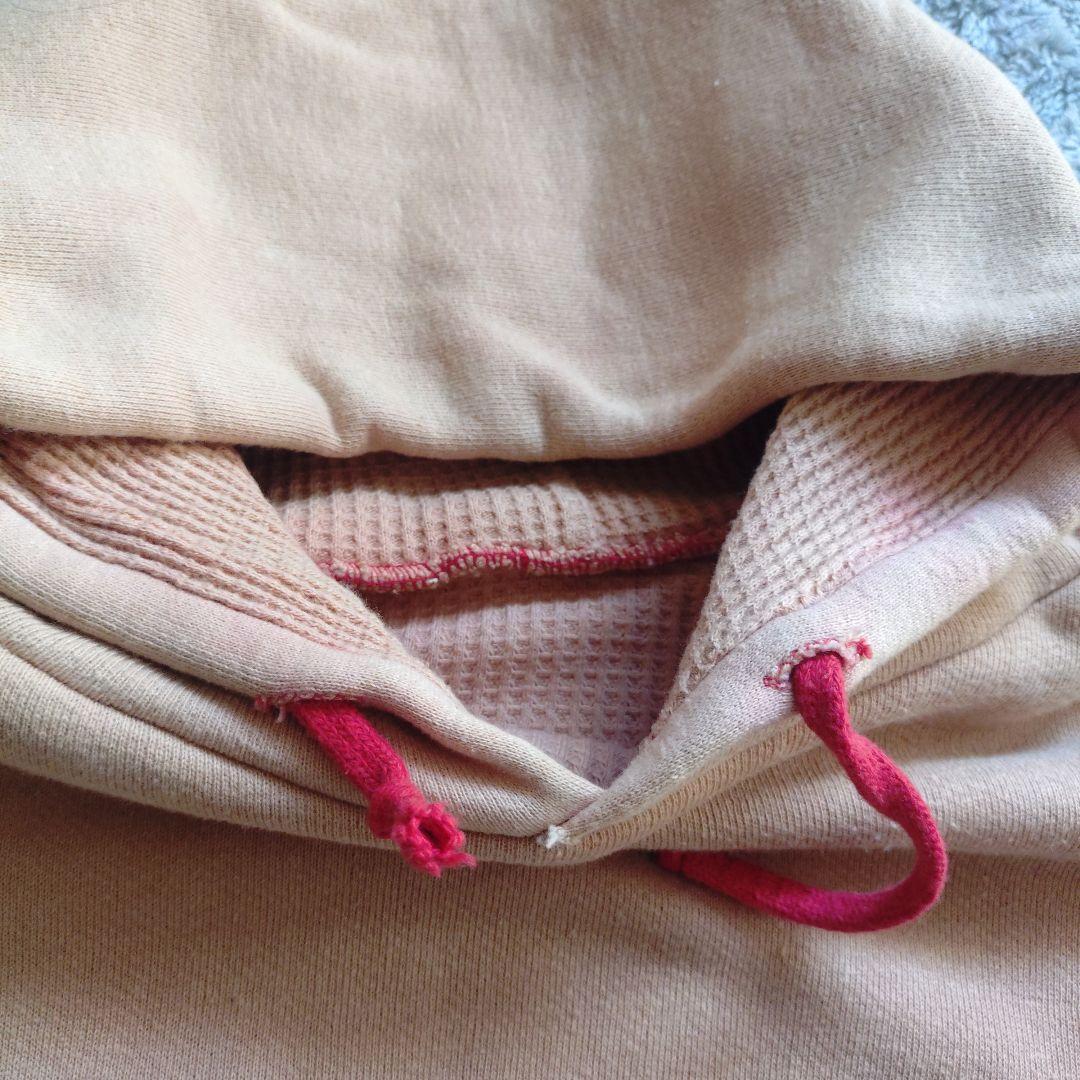 50s 60s ダブルフェイス ヴィンテージ パーカー フェード スウェット