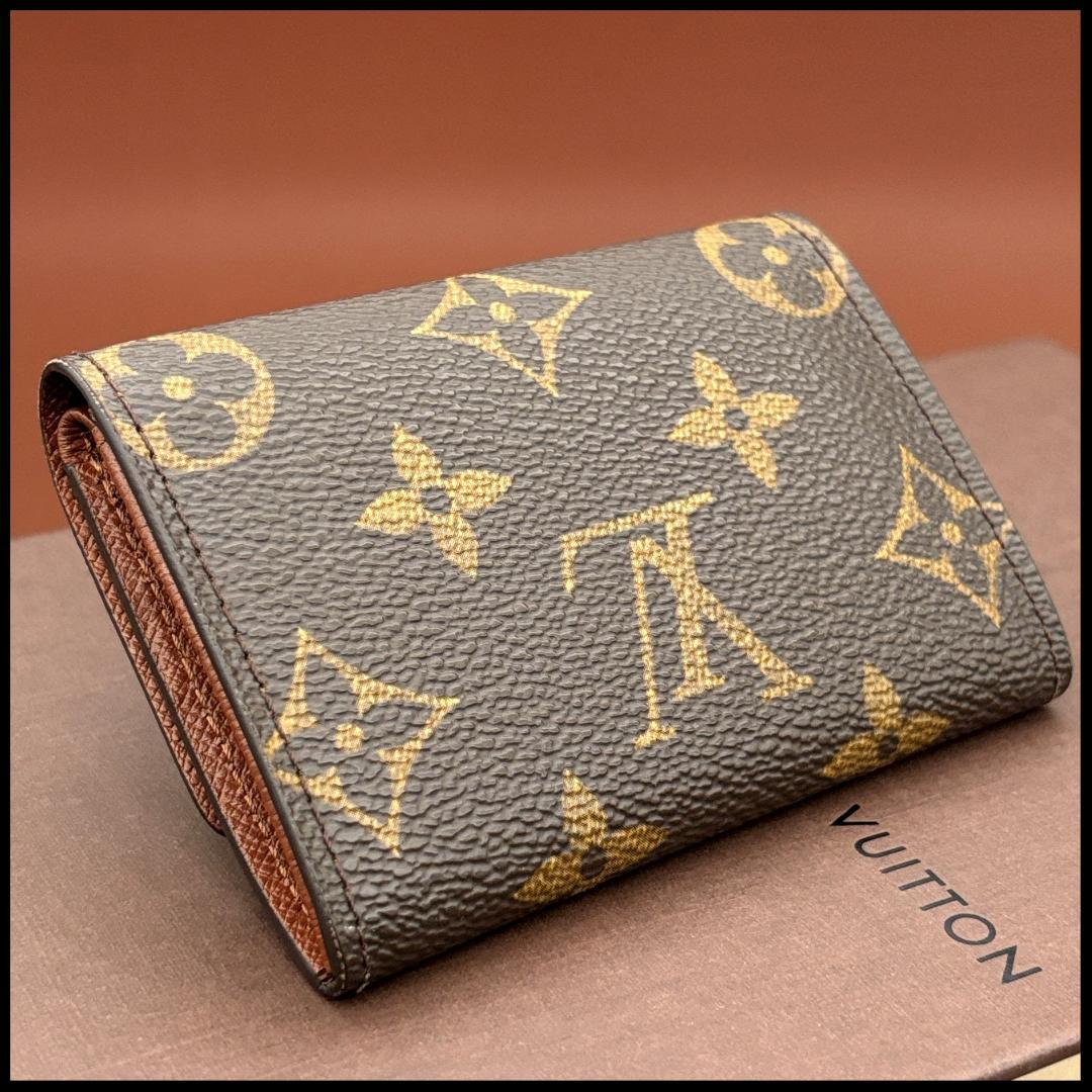 美品 ルイヴィトン ケース 小銭入れ 財布 モノグラム ポルトモネプラ Z