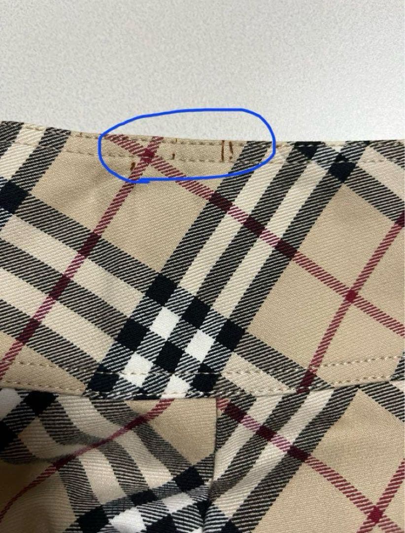 BURBERRY BLUE LABEL ノバチェック　プリーツスカート　38