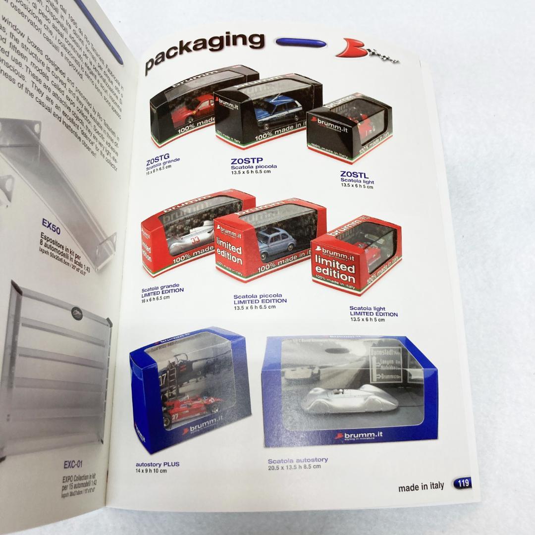 【希少・ミニカーカタログ付き】brumm製　フィアット500D　FIAT500D