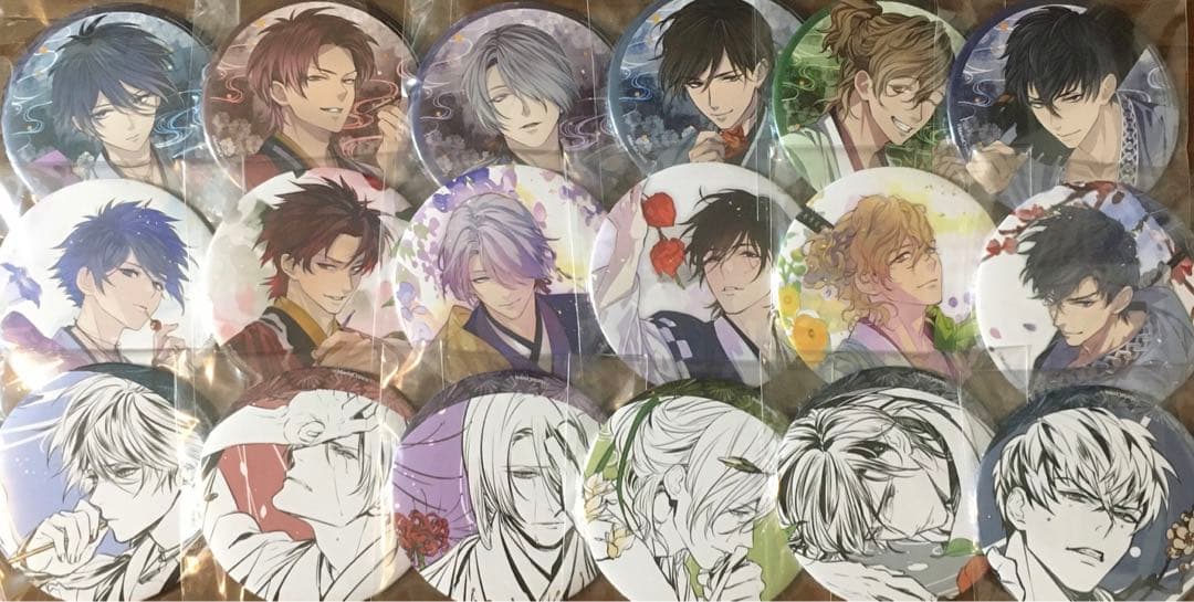 吉原彼岸花 10周年記念グッズ 缶バッジ 全種セット