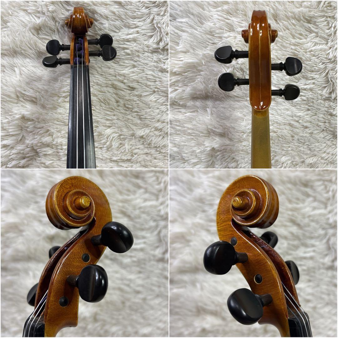 SUZUKI バイオリン No.520 4/4 音響良好 艶あり美品 純正弓付き