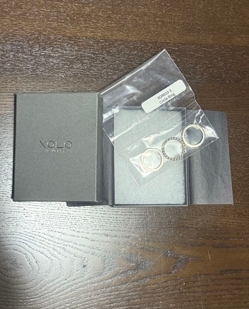 【新品未使用】XOLO Triple Ring （9-10号相当）