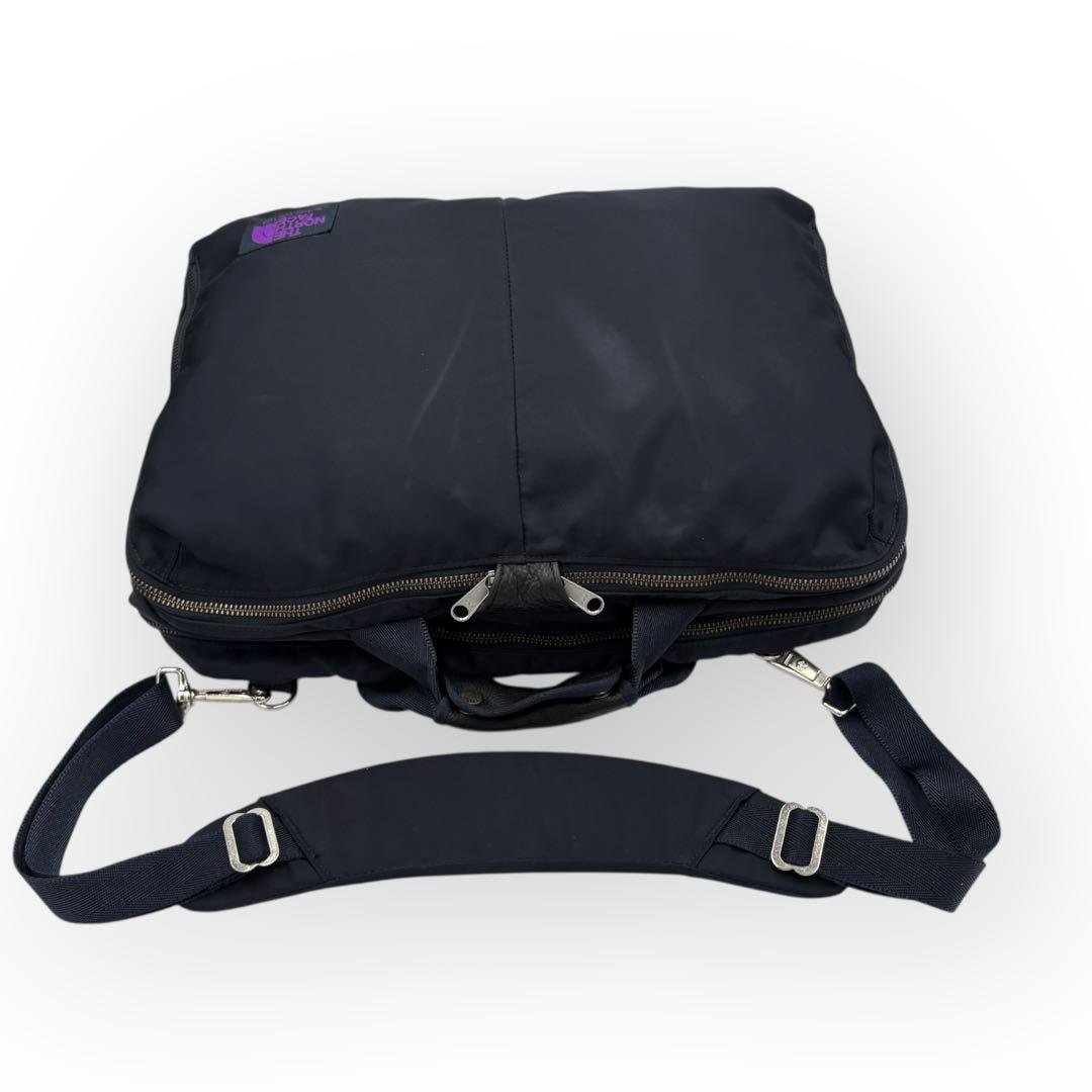 【美品】ザノースフェイスパープルレーベル 3Way Bag