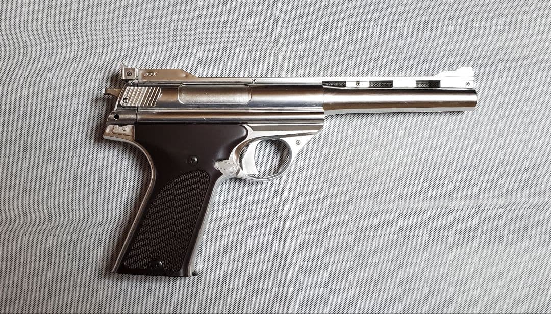 新品 東京マルイ オートマグ ステンレスカラー塗装 カスタム 改修品 10