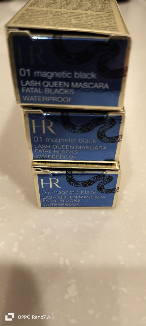 新品　3箱セット　ラッシュ クイーン コブラ ブラック WP 01