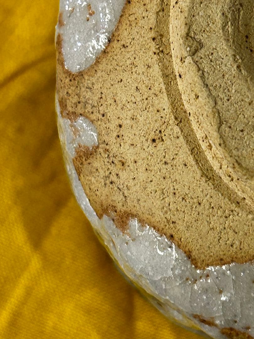 処分価格 加藤 釥 作 志野 茶碗「桜」