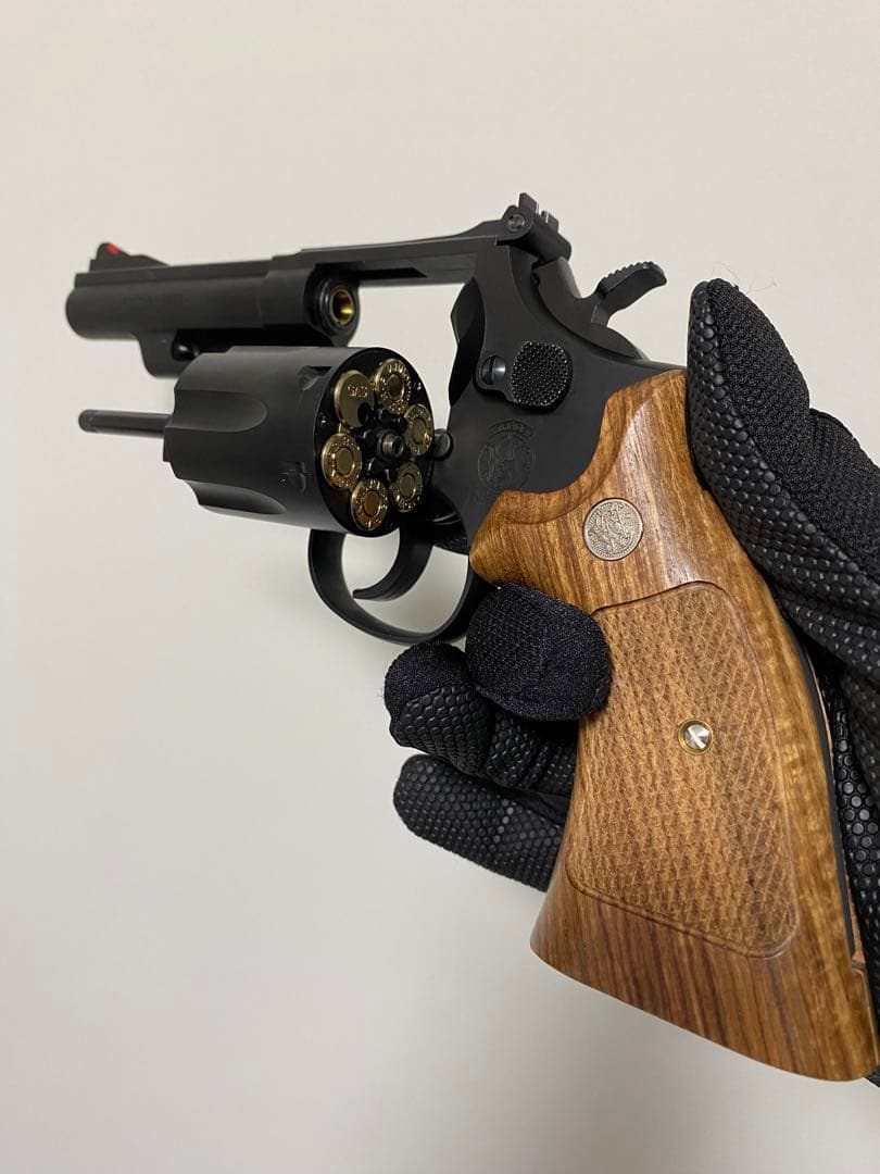 木グリ付き】タナカワークス S&W M19 Ver.3 4inch ガスガン