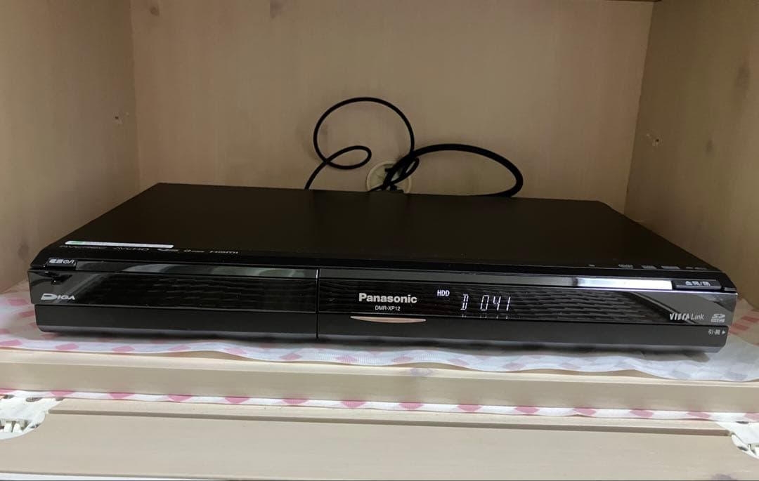 【美品】Panasonic DIGA DMR-XP12 HDD/DVD 外箱付