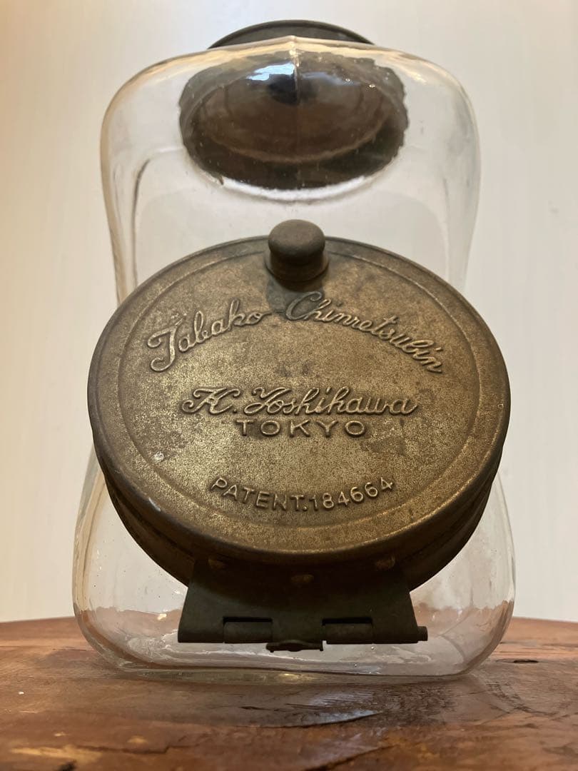 ◇◇専用◇◇ 古い時代の真鍮開閉蓋付きの煙草陳列用