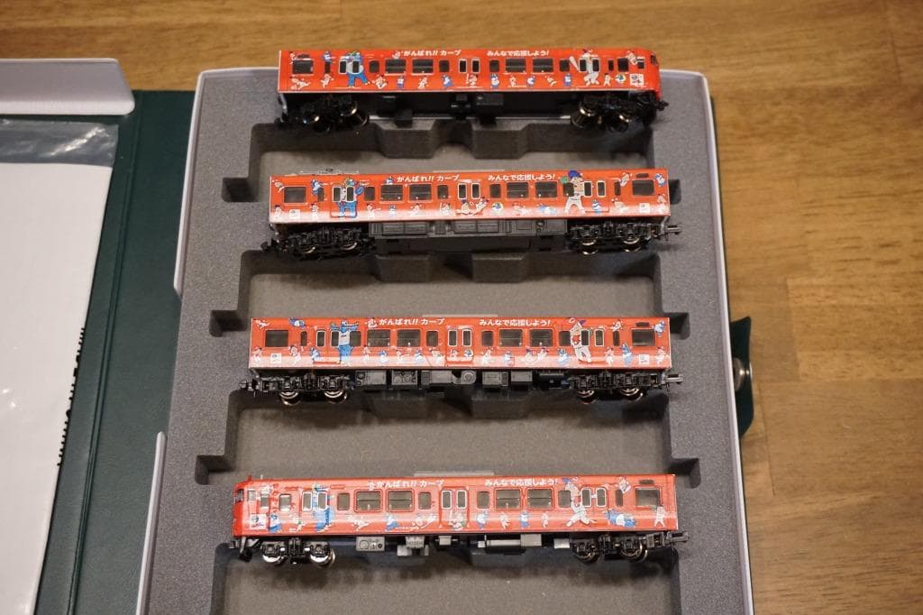 マイクロエース　115系カープ応援ラッピング　2012年仕様　4両