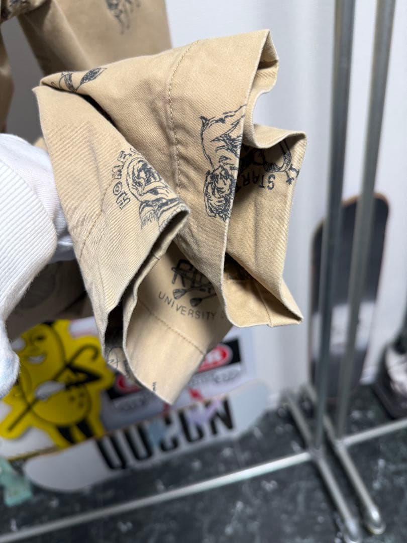 POLO RALPH LAUREN チノパンツ 総柄 手描き トラウザーズ 32 - メルカリ