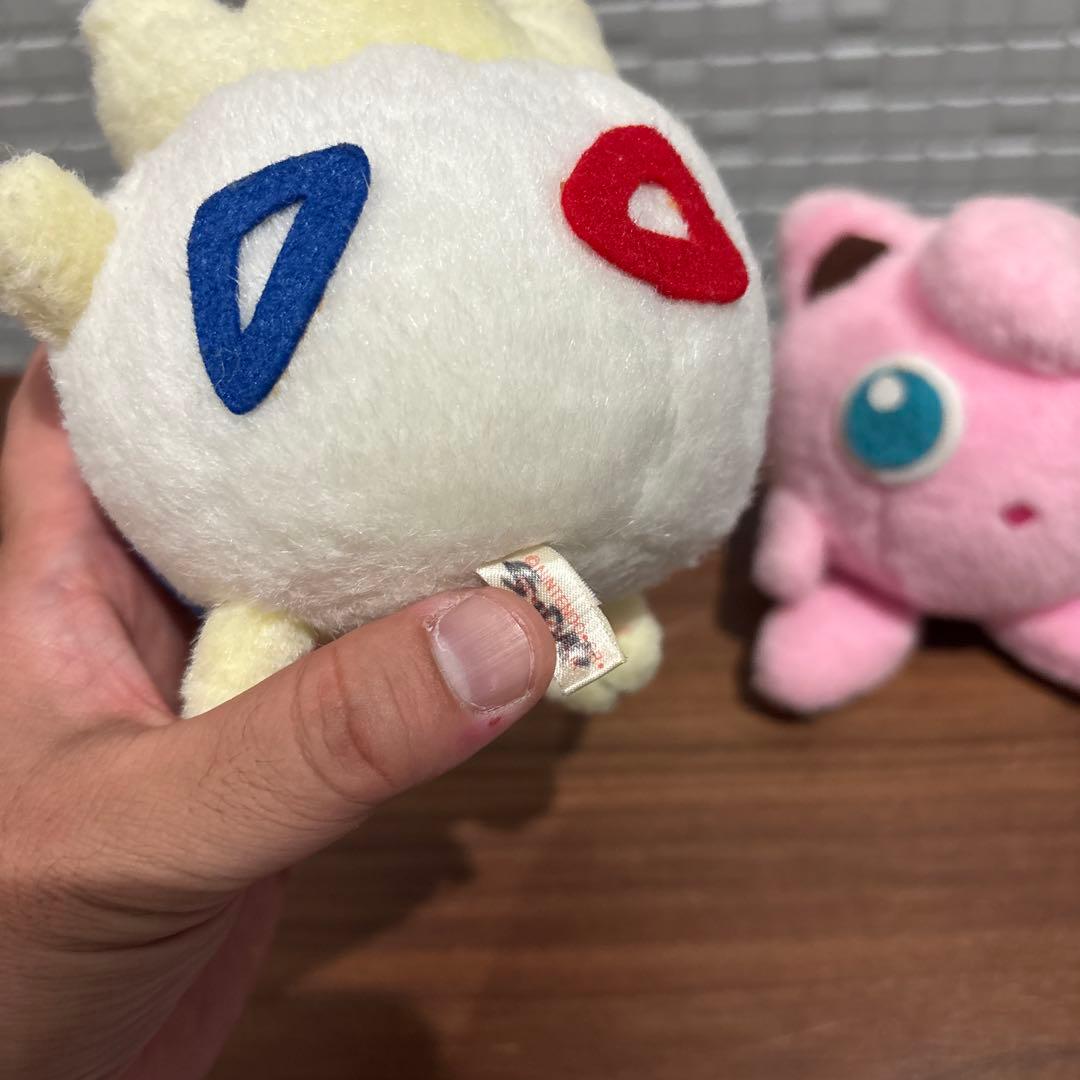 TOMY ポケモン ポケットモンスター ￼当時物 ぬいぐるみ 3体セット レトロ