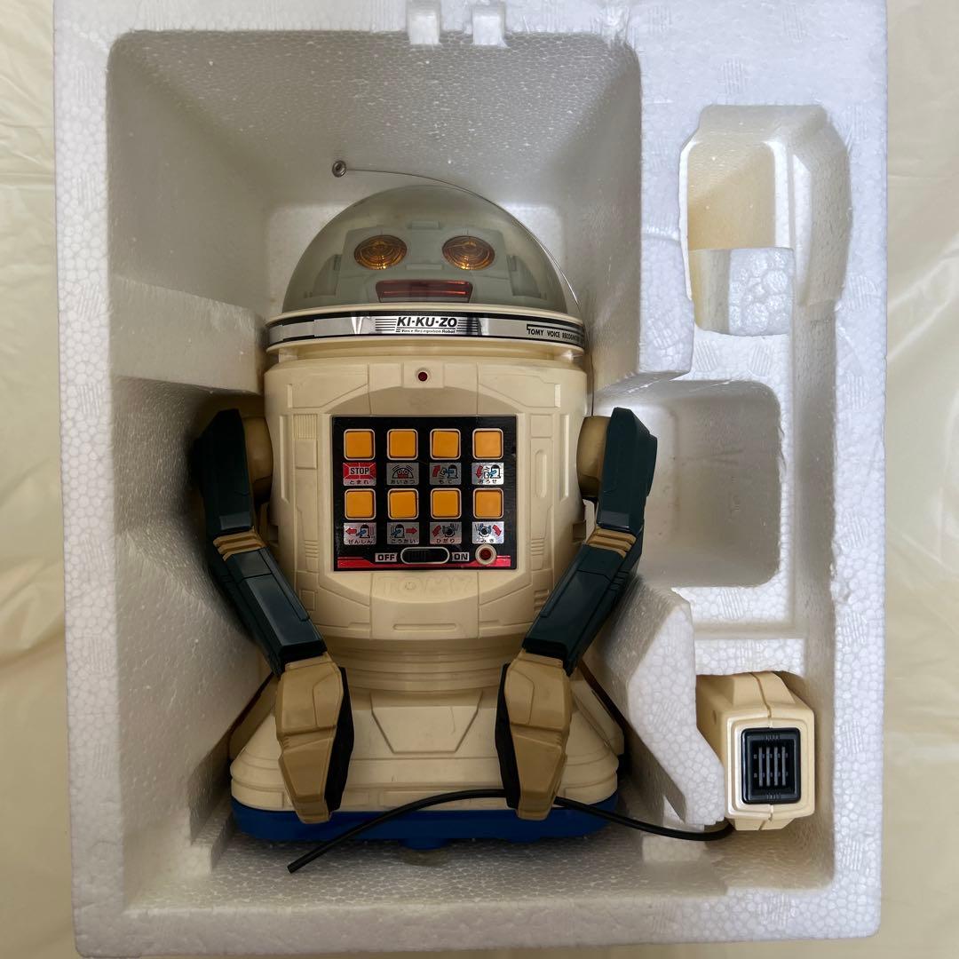 TOMY トミー 音声認識 ロボット KI・KU・ZO キクゾー レトロ - メルカリ