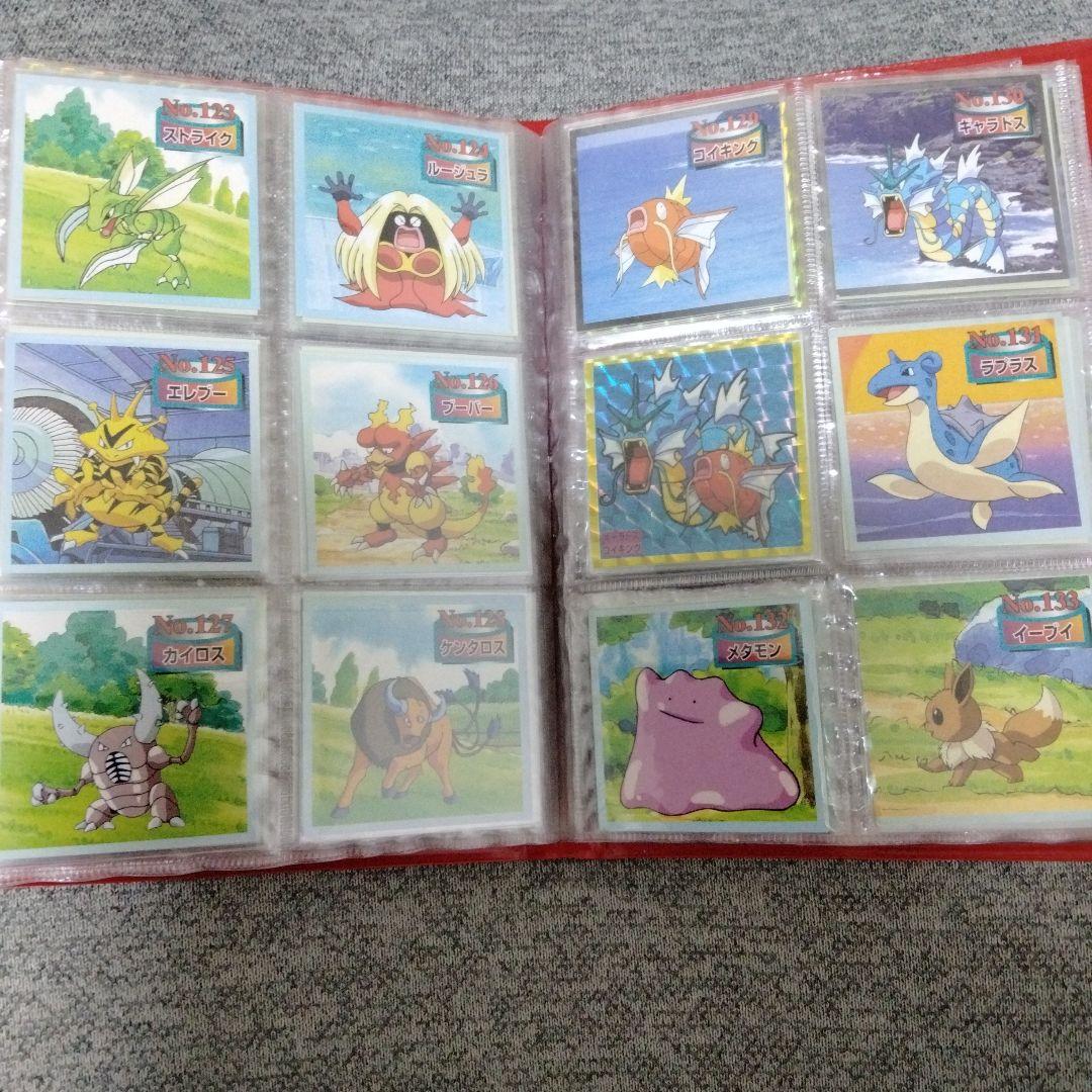 ポケモンシール　トップ　全種フルコンプ！