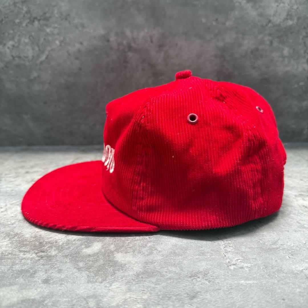 Marlboro コーデュロイキャップ VINTAGE レッド marlboro cap マルボロ