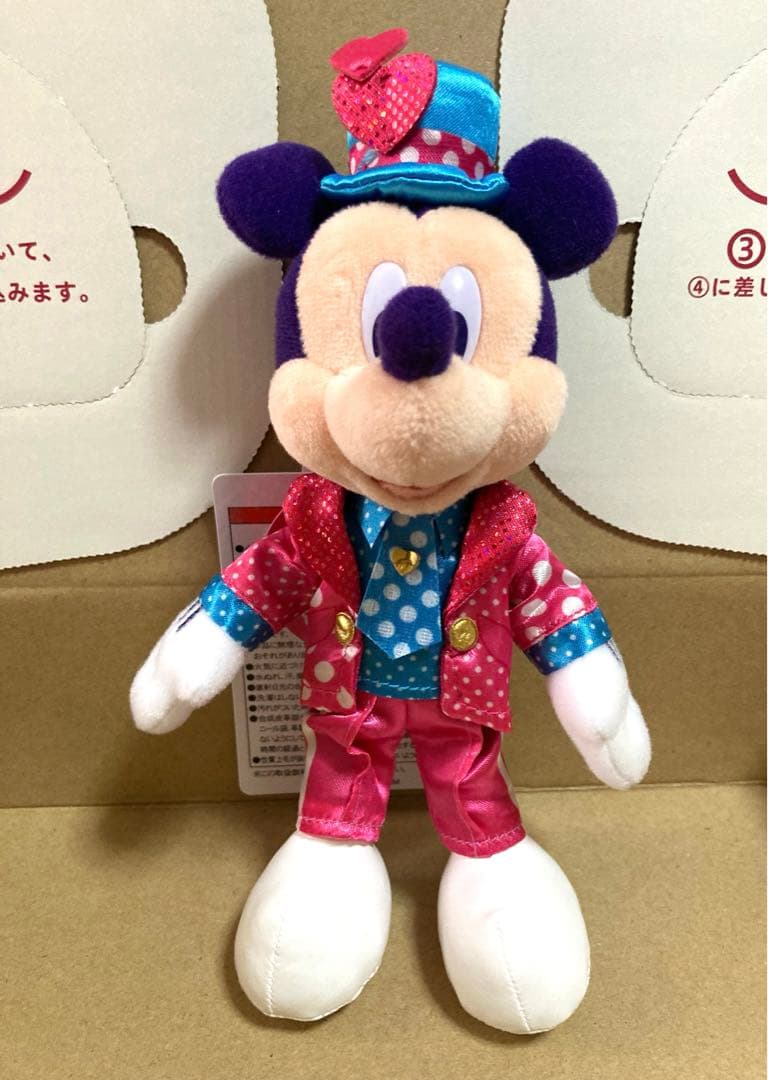 ディズニー パルパルーザ ぬいぐるみバッジ ぬいば ミニー ミッキー 2