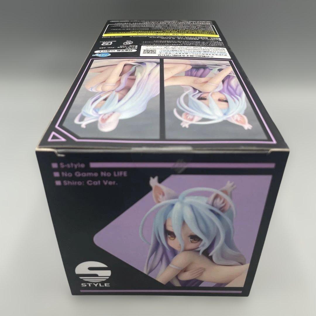 未開封 白 ネコVer. ノーゲーム・ノーライフ S-style 1/12