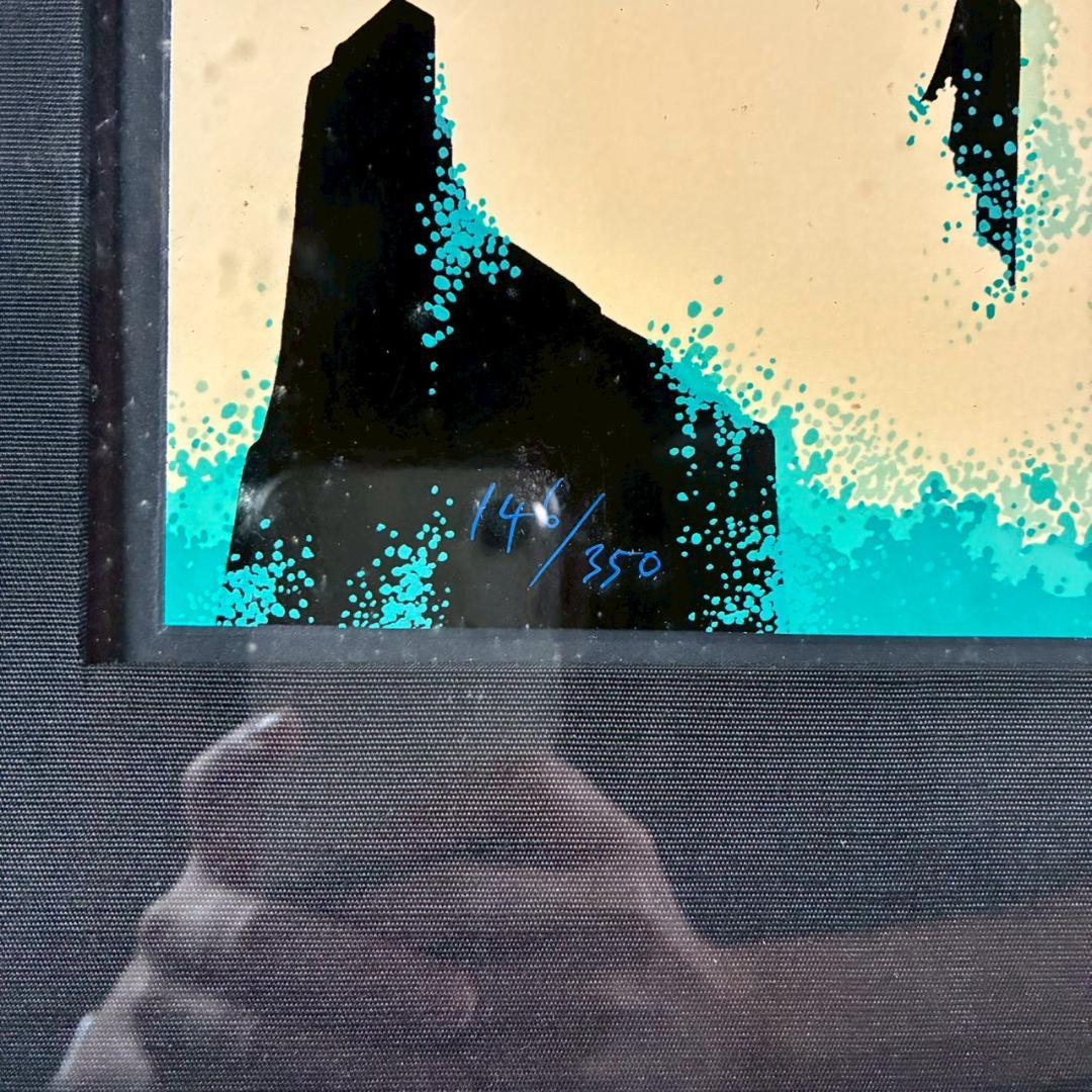 アイベン・アール「ラディアントスプレンダー」シルクスクリーン 大作