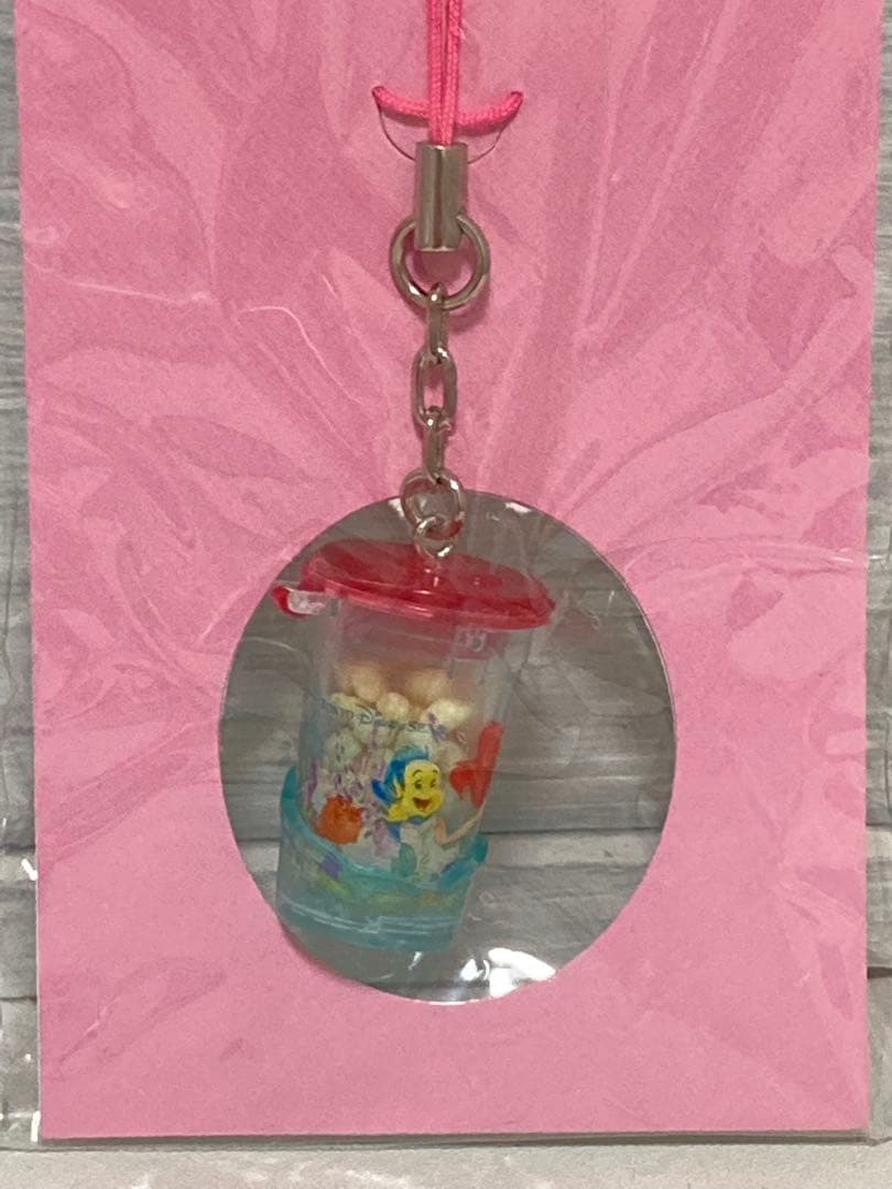 リトルマーメイド　アリエル　ストラップ　ディズニー　めじるしアクセサリー