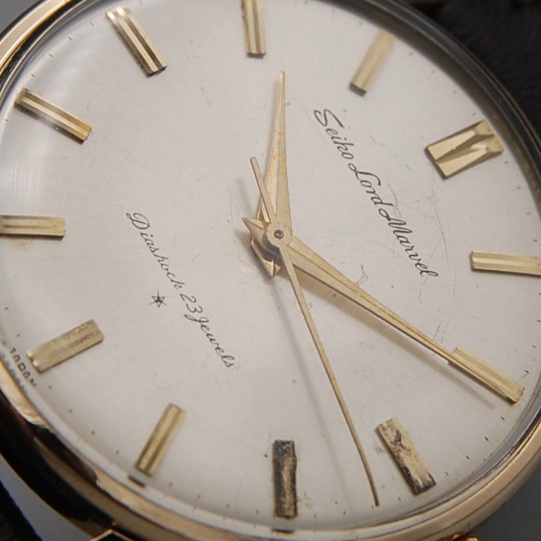 【OH済み】セイコー ロードマーベル 手巻き時計 アンティーク