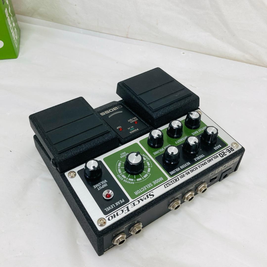 希少 BOSS SPACE ECHO RE-20 エフェクター ツインペダル