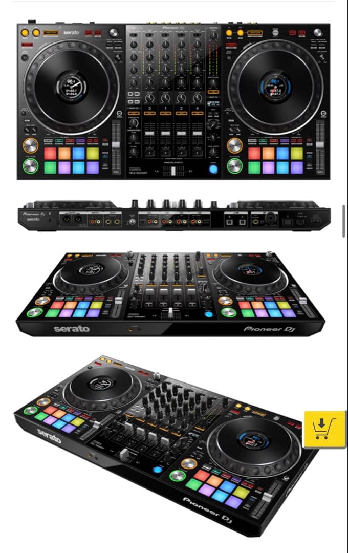 【超お得】DDJ1000SRT DJスターティングセット（デッキセーバー付） 超お得】DDJ1000SRT DJスターティングセット（デッキセーバー付