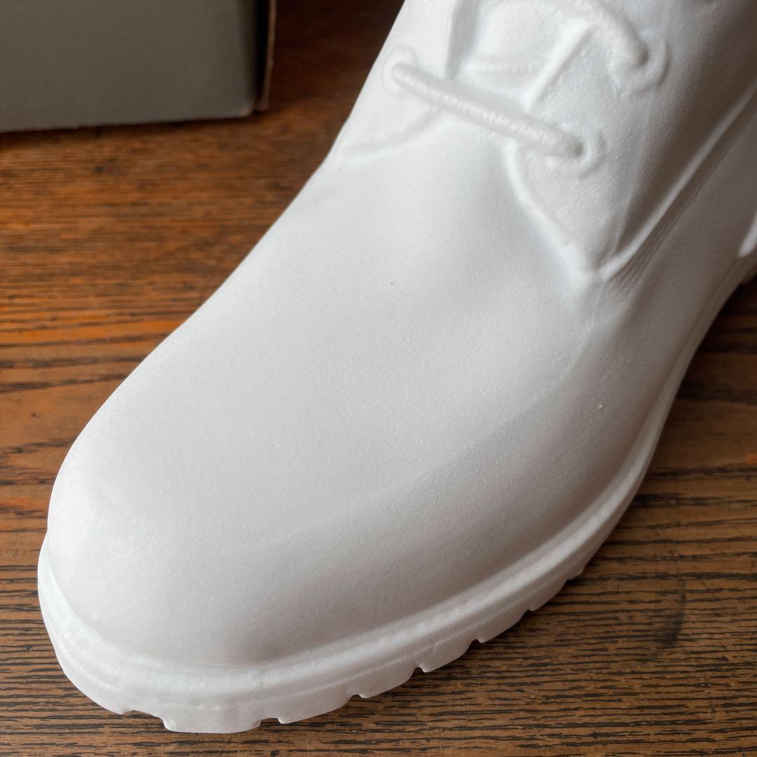 ティンバーランド オリジナル イエローブーツ オブジェ 花瓶 陶器 白