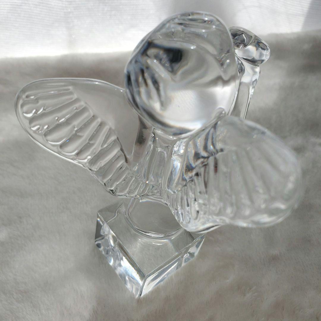 Baccarat バカラ エンジェル ハート 天使 クリスタル 置物 インテリア