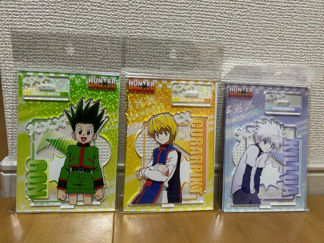 HUNTER×HUNTER ハイパーバトル カード クラピカ ゴン ヒソカ ホロ C163