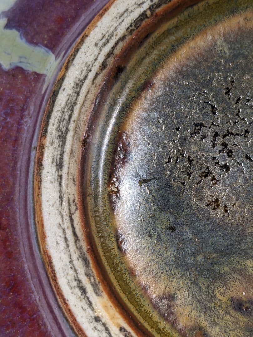 ♦中国 鈞窯 筆洗 文房四宝 清時代中期オークション鑑定済 澱青釉 真物 骨董品