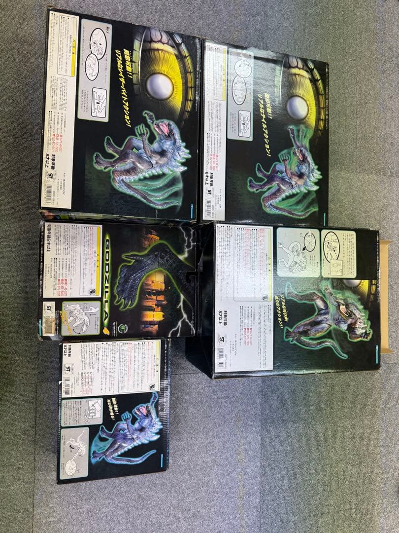 【GODZILLA】DXゴジラ　フィギュア　まとめ