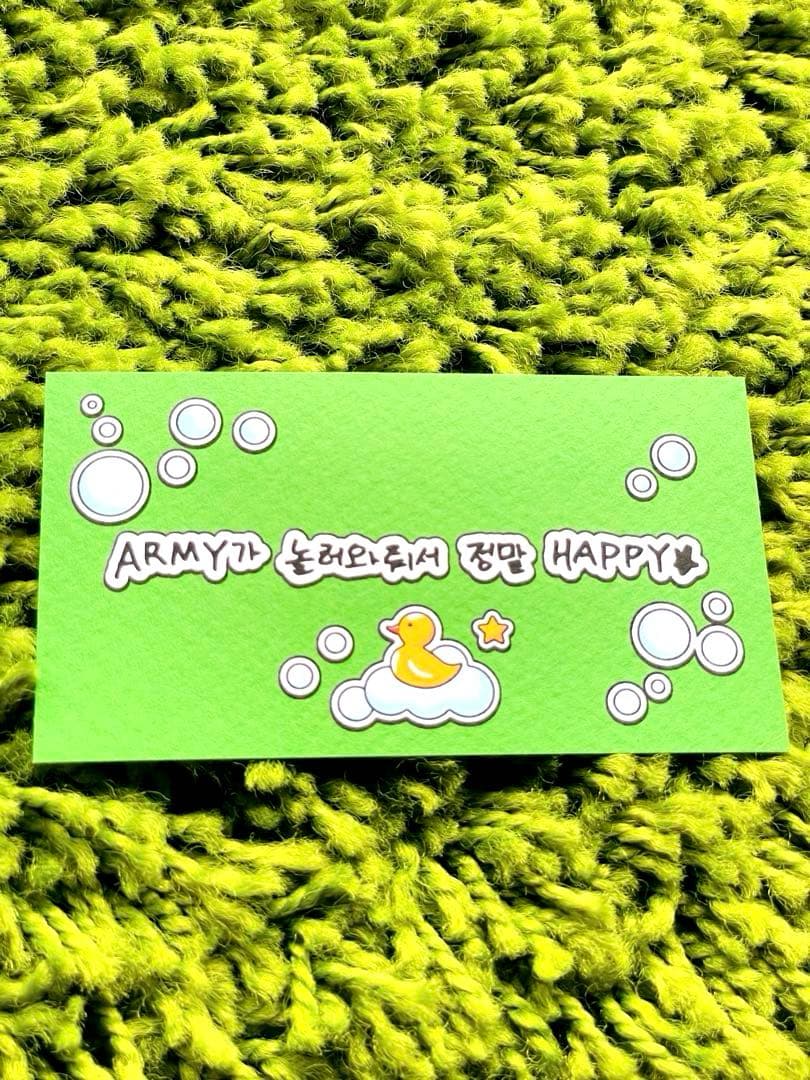 BTS ジン POPUP ARMY DAY ギフト ポップアップ Happy