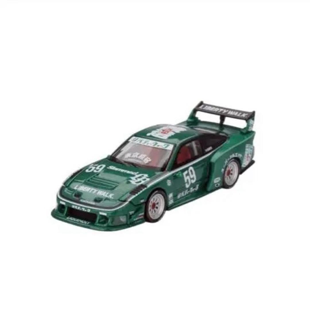 2台セット★MINI GT 日産 180sx LBWK 東京オートサロン★限定