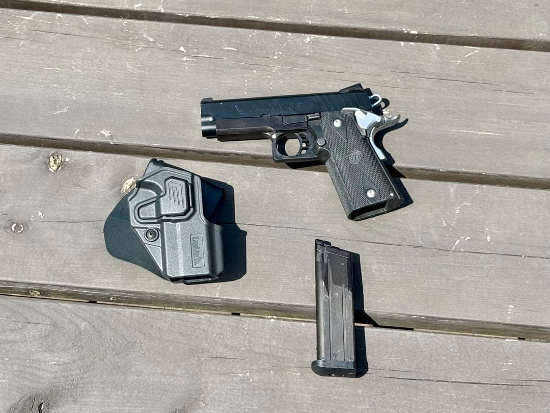 KSC STI FALCON 3.9 LayLaxタクティカルホルスター付